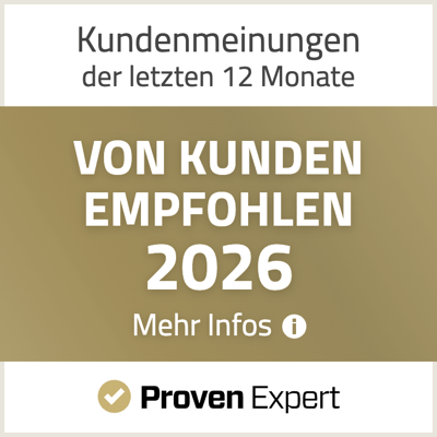 Von Kunden empfohlen 2026, ProvenExpert
