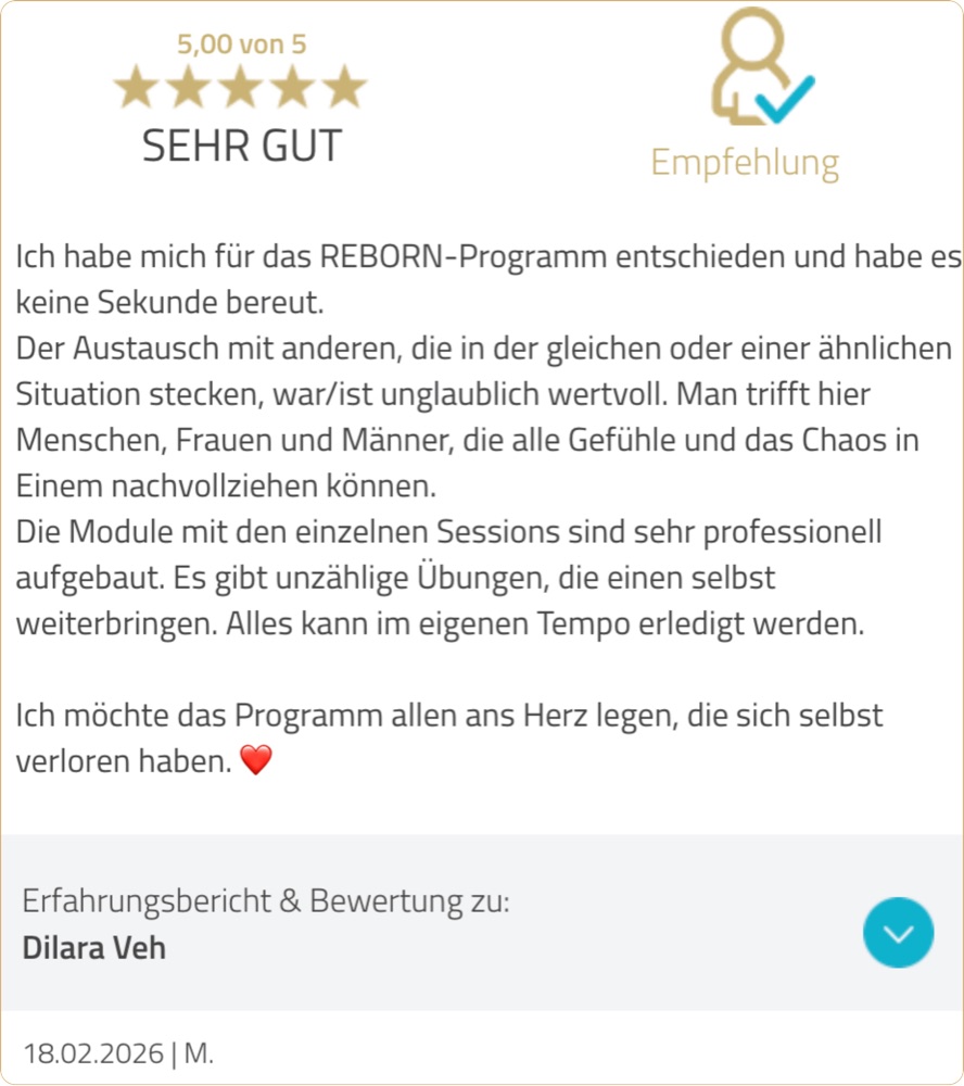 Bewertung auf ProvenExpert, 6 von 6