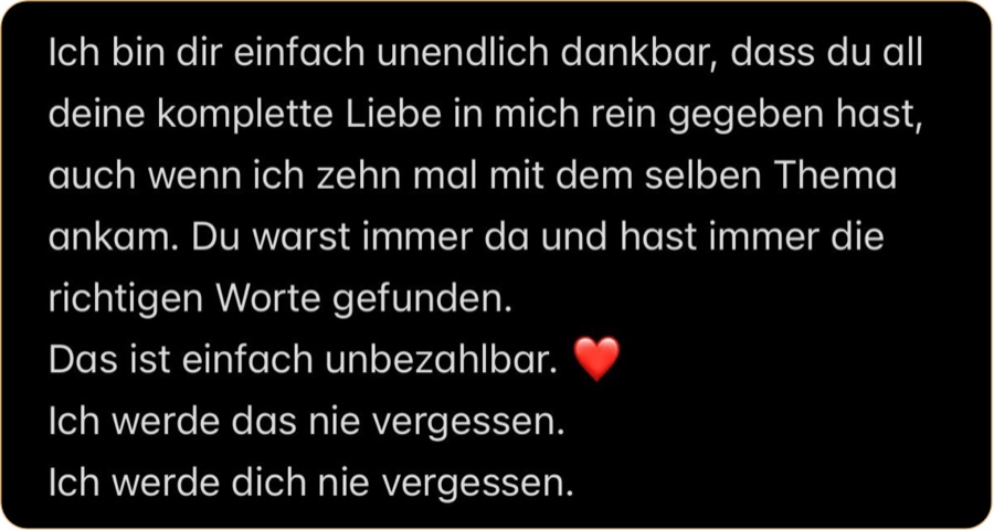 WhatsApp-Nachricht eines Mitglieds, 10 von 10