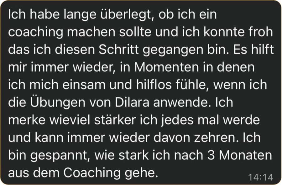 WhatsApp-Nachricht eines Mitglieds, 9 von 10